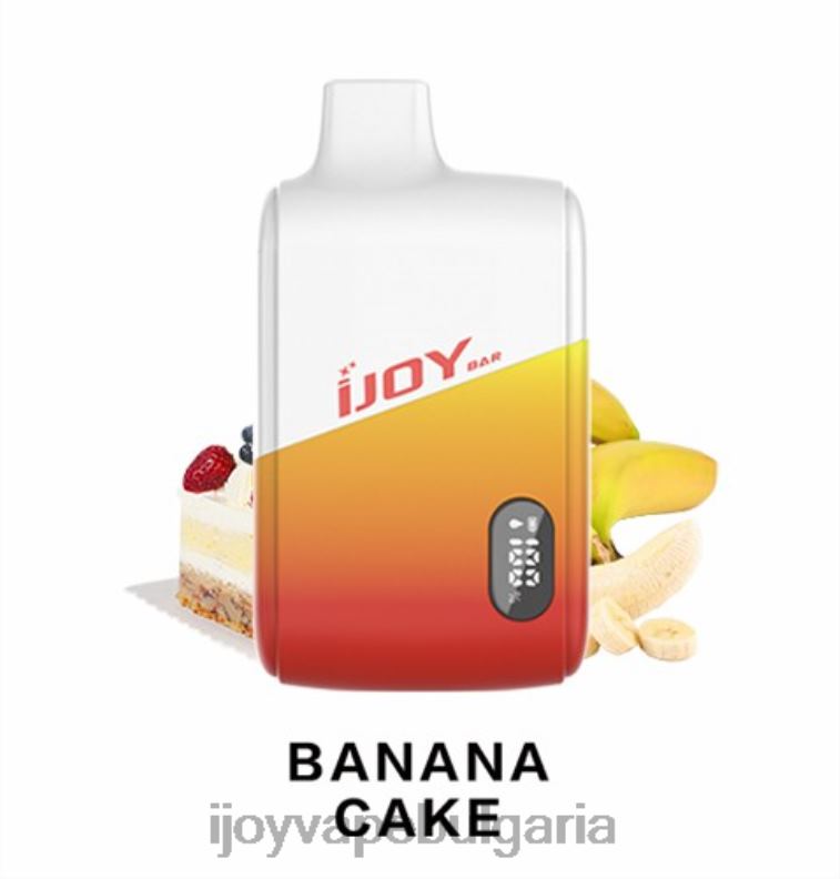 iJOY Bar IC8000 разполагаем R24RR176 iJOY Bar Цена | бананова торта