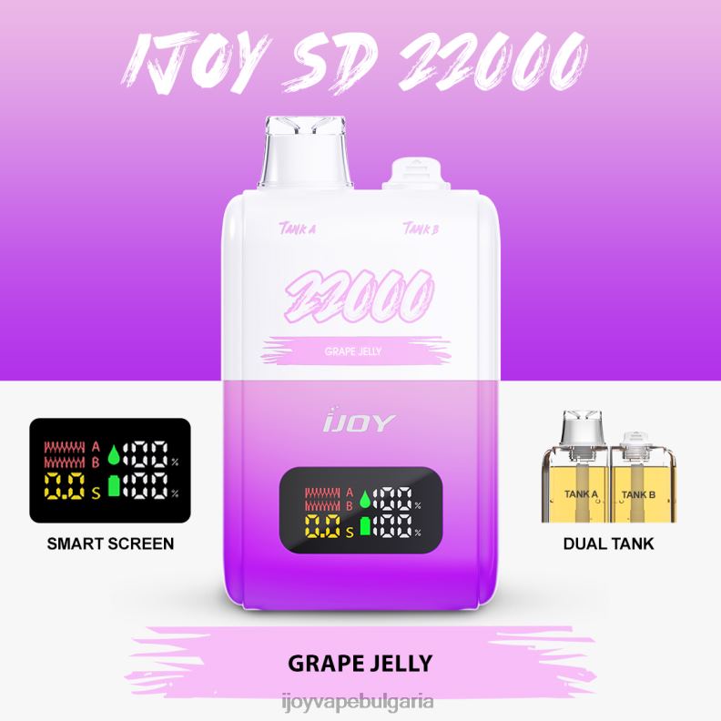 iJOY SD 22000 разполагаем R24RR153 iJOY Вейп | гроздово желе
